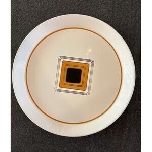 Vtg MIKASA Duplex Axiom Dinner Plate By Ben Seibel 10.5” Japan RARE